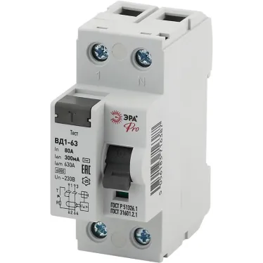УЗО PRO NO-902-63 ВД1-63 2P 80А 300мА