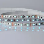 Лента светодиодная мультиколор ULS-5050-60LED/m-10mm-IP20-DC24V-14,4W/m-5M-RGB | 04932 | Uniel