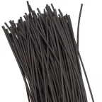 Термоусаживаемая трубка ТУТ нг 1/0.5 черная в отрезках по 1м PROxima