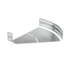 Горизонтальный изменяемый угол СРО 0-45град. 80x400, 2,0мм, цинк-ламель, в комплекте с крепежными элементами необходимыми длямонтажа