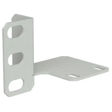 Кронштейн 19' для крепления выключателя ВПК перфорированная дверь серый