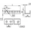 Трансформатор тока CT80 1000A, класс 0.2S, 5ВА