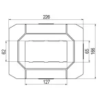 Трансформатор тока CT125 3000A, класс 0.2, 20ВА