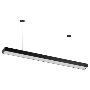 Светильник LED Geometria Block SPO-115-B-40K-036 36Вт 4000K 3100Лм IP40 1200х100х50 черный подвесной драйвер внутри