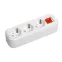 Колодка K03B 3 места 2P+PE 16A CLASSIC