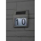 Номер дома с подсветкой, на солнечной батарее, 2LED (48/576) ERAFS048-09