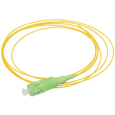 Пигтейл (шнур оптический коммутационный) монтажный (SM) 9/125 (OS2) SC/APC LSZH 1.5м