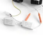 Светильник светодиодный ДВО-2х12w 4000K 2160Лм поворотный прямоугольный белый