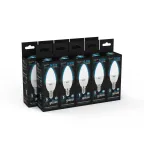 Лампа светодиодная Свеча 6.5W 550lm 6500К E14 LED 1/10/100 | 103101307 | Gauss