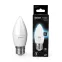 Лампа светодиодная LED 6,5Вт E27 220В 4100К свеча | 103102207 | Gauss