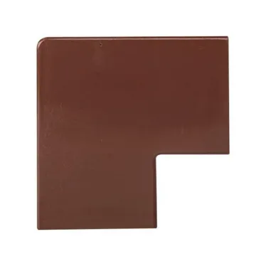 Поворот 90 градусов (25х25) (4 шт) Plast под темное дерево