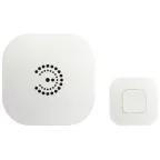 Звонок дверной BIONIC White беспроводной белый 36 мелодий (в пакете)