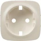 Valena ALLURE Лицевая панель розетки 2К+З Жемчуг