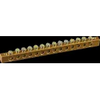 Шина нулевая 6х9мм 14/2 (14групп/крепеж по краям)