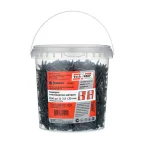 Саморез гипсокартон/металл 3,5х35 черный (1000шт) - ведро