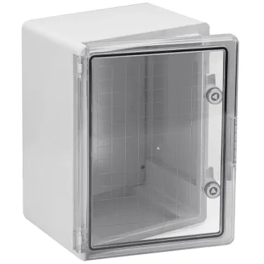 Корпус пластиковый ЩМПп 400х300х220мм прозрачная дверь УХЛ1 IP65