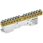 TEKFOR Шина L фаза неизолированная на универсальном держателе 6х9-14-Ср IEK