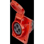 Розетка NCA-SR414-16-380 стационарная скрытая 16А 3P+PE IP44