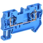 Клемма пружинная КПИ 2в-4 41А синий