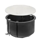 Коробка универсальная установочная КМП-020-026 с металлическими лапками и крышкой (68х45) PROxima