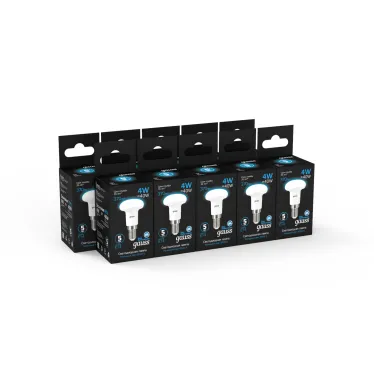 Лампа светодиодная R39 4W 370lm 6500K Е14 LED 1/10/100 | 106001304 | Gauss