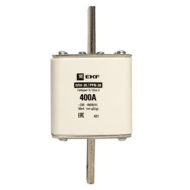 Вставка плавкая ППН-39 630/400А габарит 3