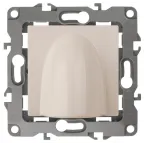 Вывод кабеля, Эра12, слоновая кость, 12-6003-02