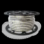 Лента светодиодная LED 2835/120-SMD 7 Вт/м 600 лм/м 3000К AC 220В IP67 10мм (катушка 20м) Black Gauss