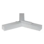 Светильник светодиодный Geometria Igrek SPO-141-W-40K-028 28Вт 4000К 1750Лм IP40 600х80 белый подвесной