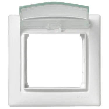 VALENA Рамка 1 пост IP44 белая