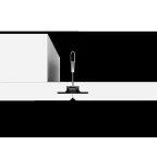 Светильник светодиодный для потолков Rockfon c кромкой X 600*600*70мм 36ВТ 4000К с равном засветк с рас.опал IP40 | V1-A5-00593-10HG0-4003640 | VARTON