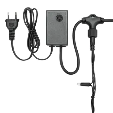 Гирлянда "Светодиодный Дождь" 2х6м, эффект водопада, черный провод, 230 В, диоды СИНИЕ, 1500 LED | 235-263 | NEON-NIGHT