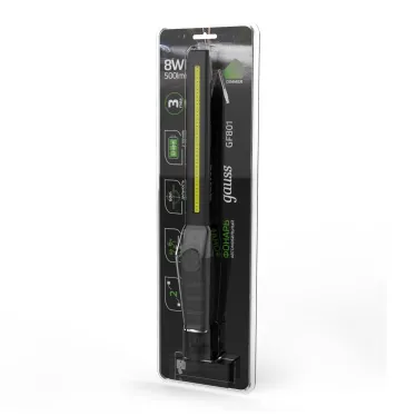 Фонарь автомобильный GFL801 8W 500Lm Li-ion 2100mAh диммируемый LED 1/12/24 | GF801 | Gauss