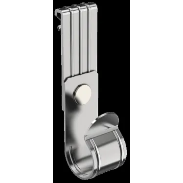 Зажим балочный верт. 1-5мм под трубу 25мм HDZ