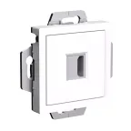 ATLASDESIGN РОЗЕТКА HDMI, механизм, БЕЛЫЙ