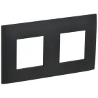 SKANDY Рамка 2-местная SK-F02G графит IEK