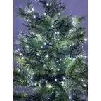 Гирлянда LED Нить Мишура 3,9 м зеленый провод, холодный свет, 220V ENIN - GC