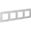 ETIKA Рамка 4 поста белая