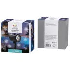 Проектор светодиодный "белые снежинки",  220В | 601-263 | NEON-NIGHT