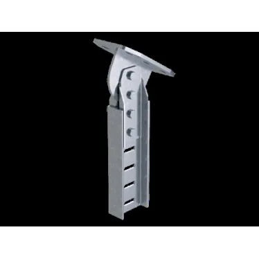 Крепление к потолку для I-образного профиля BPM-50шарнирное, горячеоцинкованное