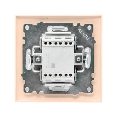 Валенсия выключатель 1-кл. 10А кремовый
