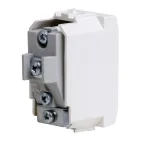 BRAVA Розетка телевизионная TV проходная без согласующего сопротивления белая