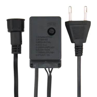 Елочная гирлянда с кольцом, 7 нитей по 1,8 метра, цвет диодов мультиколор, не соединяется | 235-089 | NEON-NIGHT