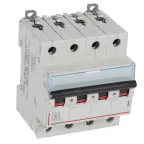 Выключатель автоматический четырехполюсный 63А C DX3-E 6kA/6kА