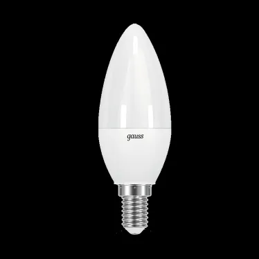 Лампа светодиодная LED 9.5 Вт 950 лм 4100К свеча нейтральный E14 AC 220В Black Gauss