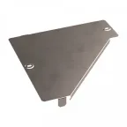                  Крышка переходника левого Стандарт INOX (AISI 409) 300х100
               