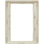 Valena LIFE Рамка 1 пост для двойных розеток слоновая кость