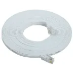 Патч-корд плоский категории 6 UTP 7м белый