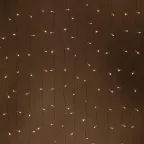 Светодиодная новогодняя гирлянда ЕNIG - 320W Занавес 8 режимов 3*2 м теплый белый 320 LED IP20 220 V