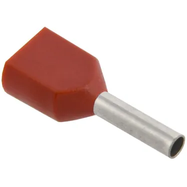 Наконечник-гильза НГИ2 0.75-8 темно-красный (20шт)